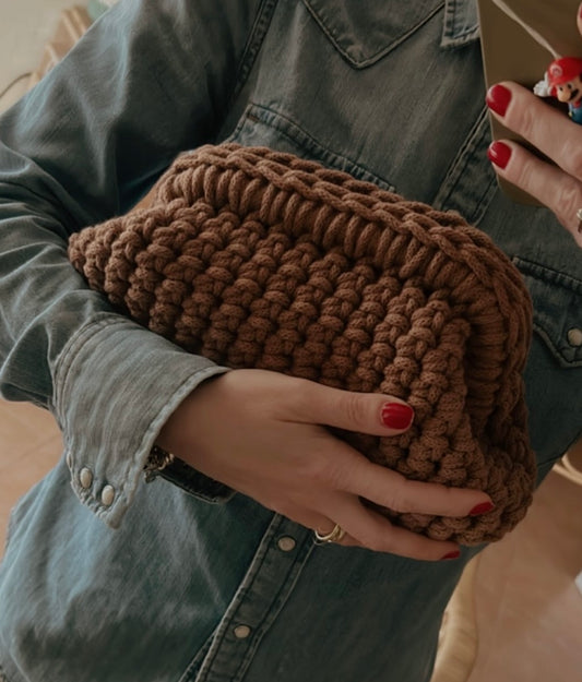 Olga Clutch Bag uncinetto - MacraLu di Ludovica Mazzanti