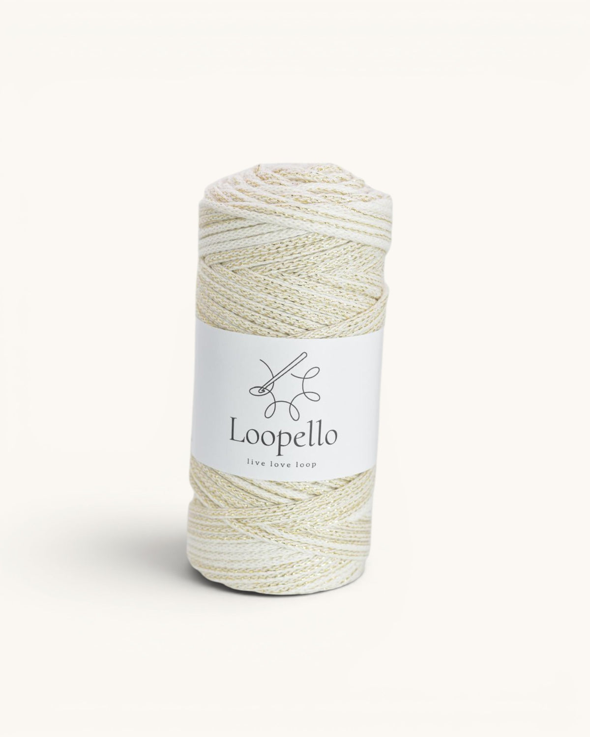 Filati Loopello in cotone intrecciato per macramè e uncinetto