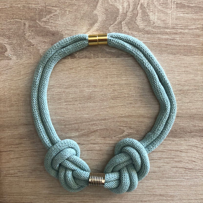 Collane in cotone - MacraLu di Ludovica Mazzanti