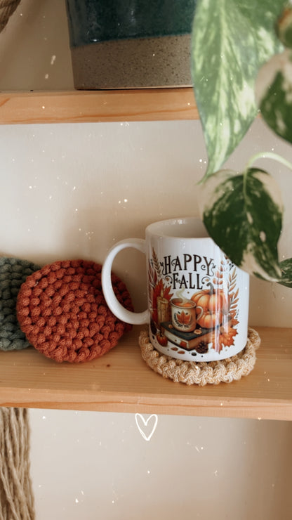 Sottotazza in macramè - MacraLu di Ludovica Mazzanti