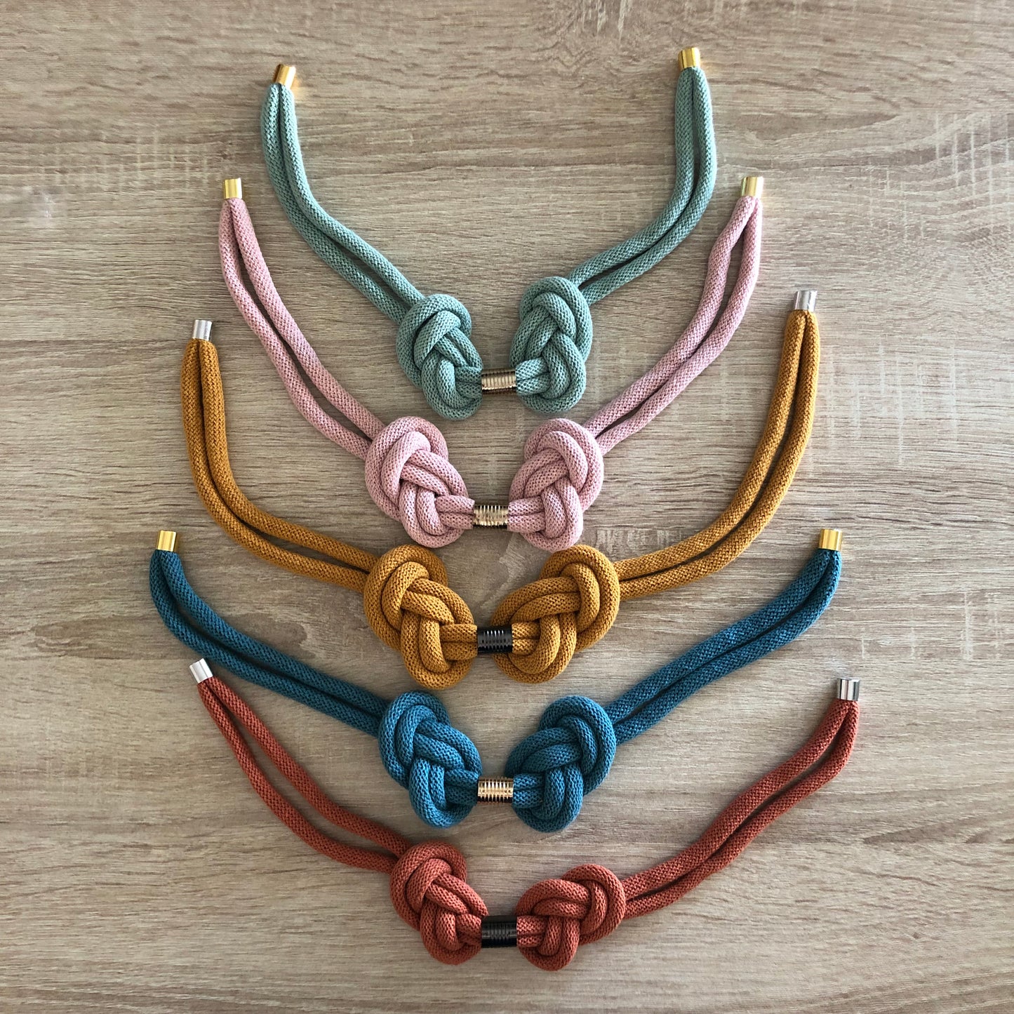 Collane in cotone - MacraLu di Ludovica Mazzanti