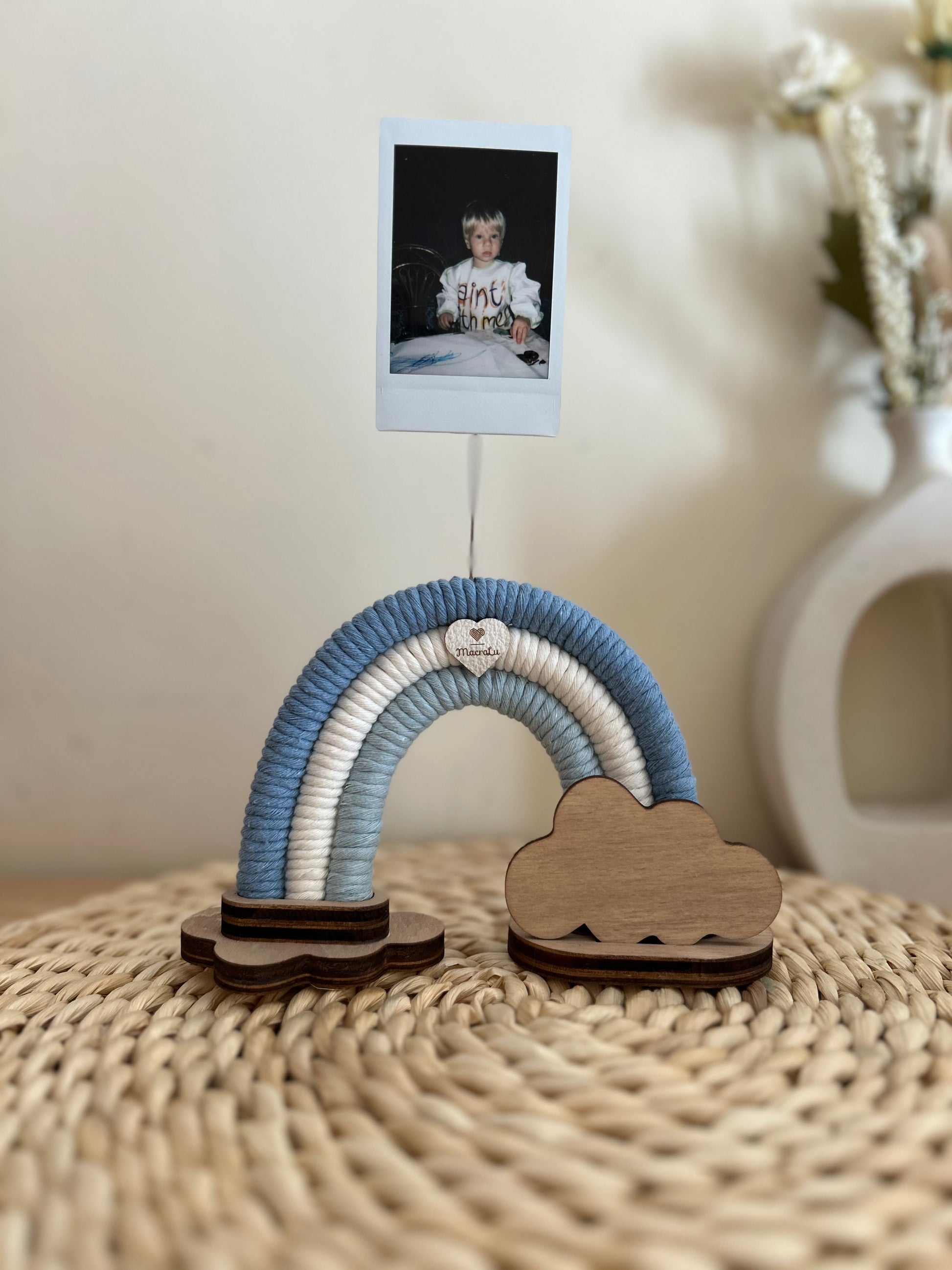 Portafoto arcobaleno - MacraLu di Ludovica Mazzanti