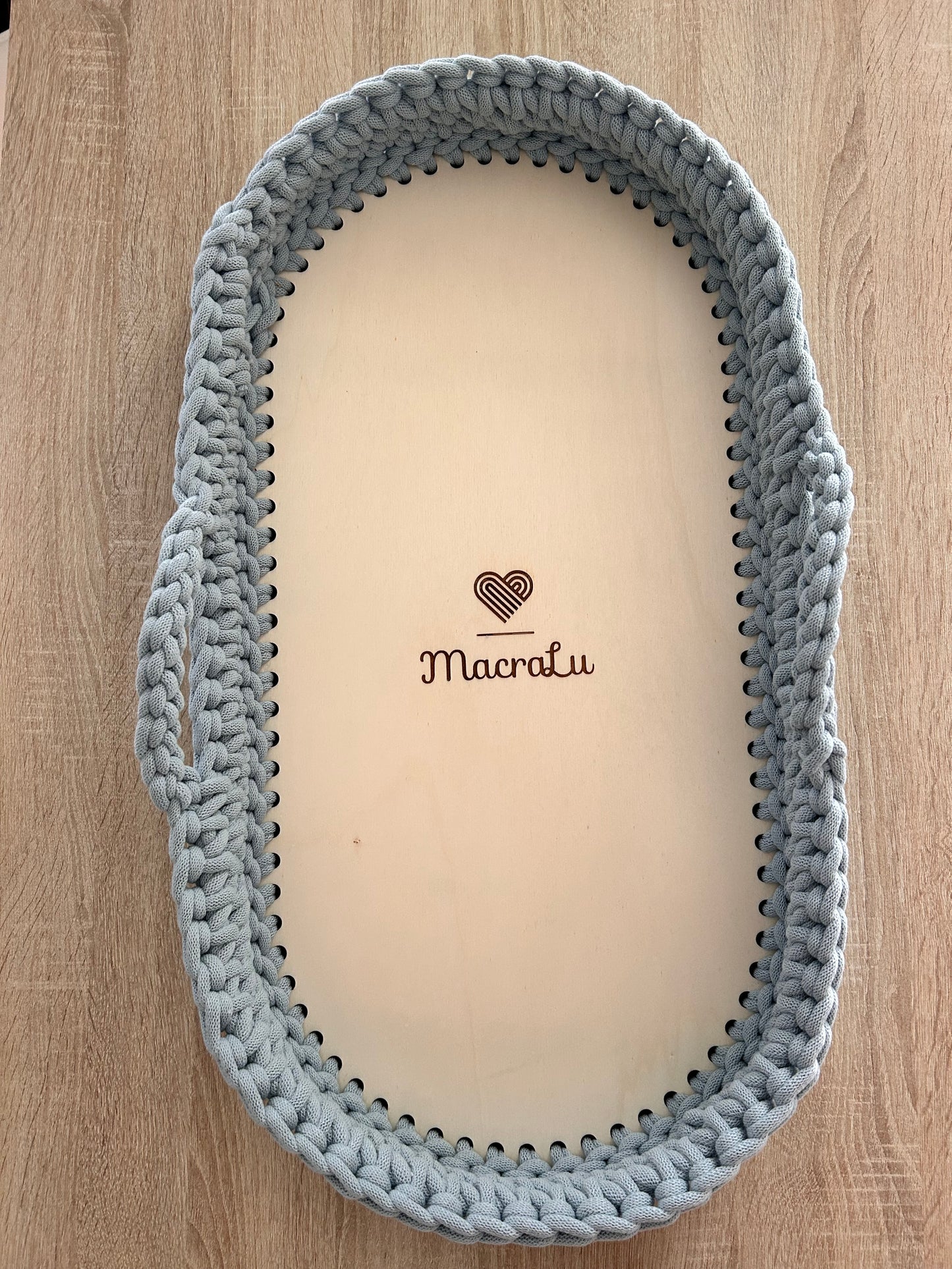 Fasciatoio/cesta con manici • Uncinetto • Baby crochet