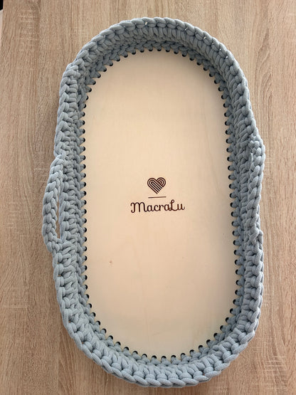 Fasciatoio/cesta con manici • Uncinetto • Baby crochet