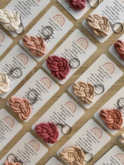 Segnaposto bomboniera gadget nascita nuvola Macramè - MacraLu di Ludovica Mazzanti