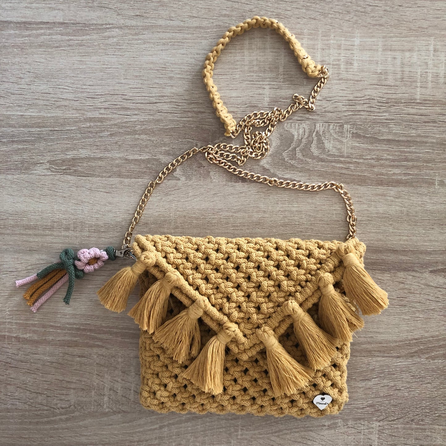 Borsa in Macramè Nuvola - MacraLu di Ludovica Mazzanti