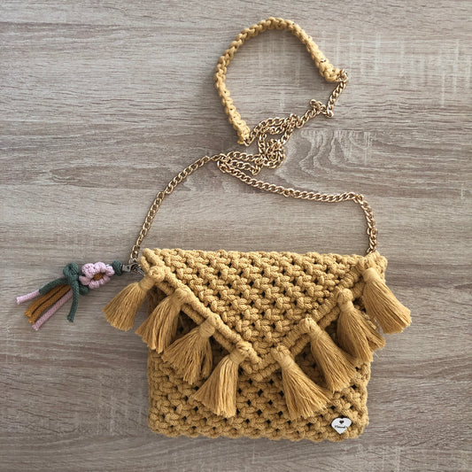 Borsa in Macramè Nuvola - MacraLu di Ludovica Mazzanti