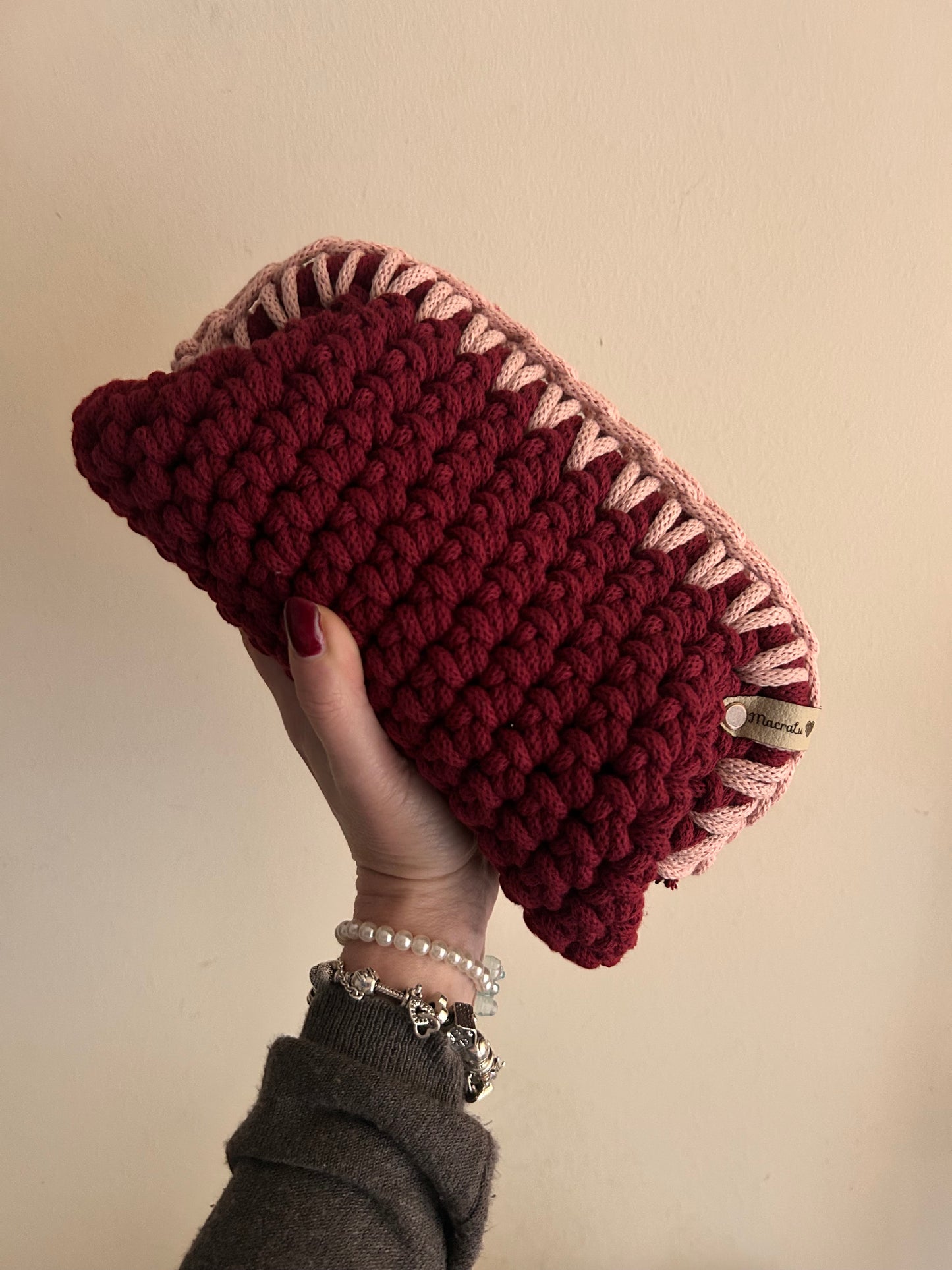 Olga Clutch Bag Uncinetto - Pochette Handmade