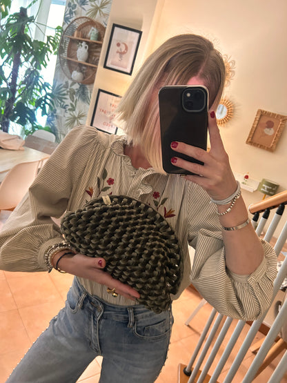 Sally Velvet • Clutch Bag • Uncinetto