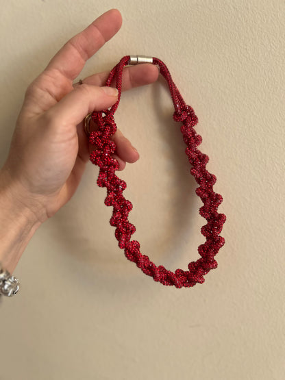 Collezione Infinity - Collane e bracciali con cordino Crystal