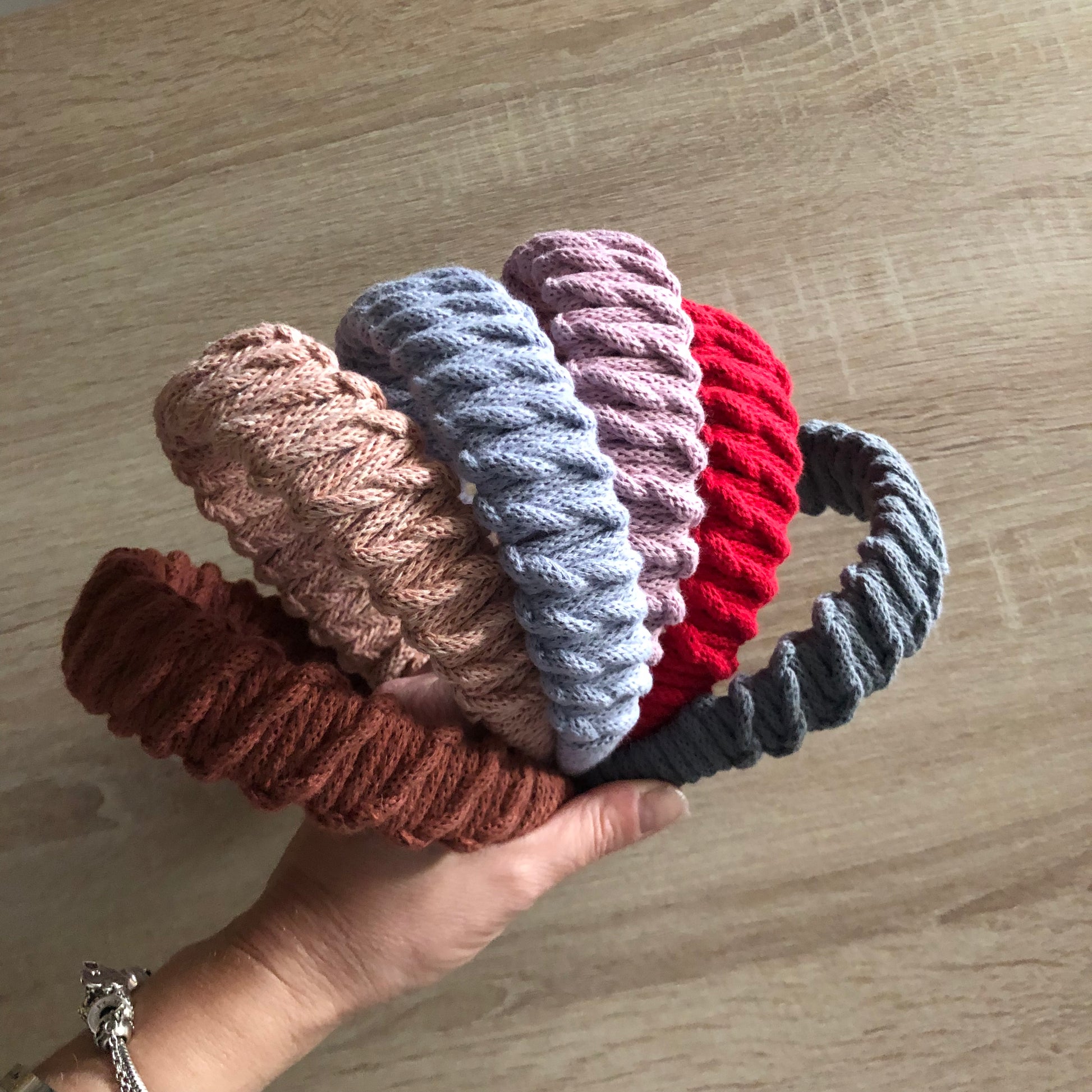 Cerchietto Capelli Macrame - MacraLu di Ludovica Mazzanti