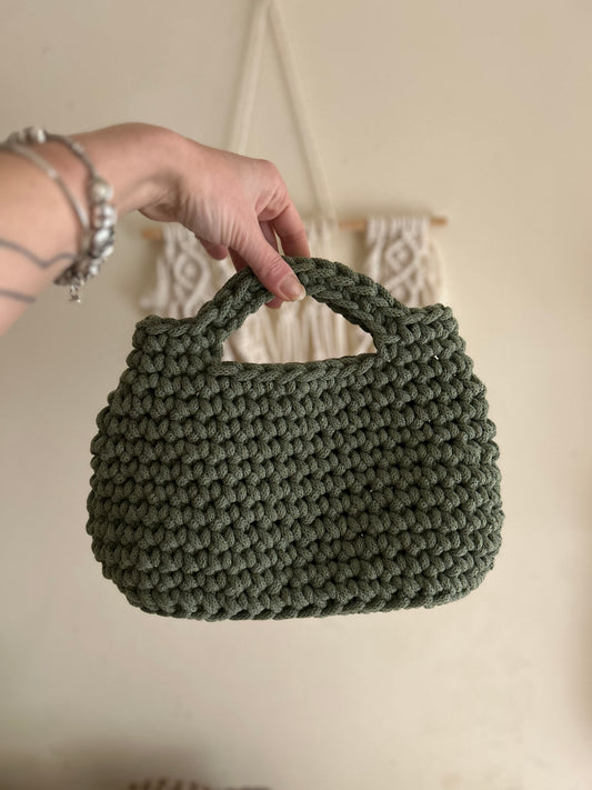 Borsa “Camelia” uncinetto - MacraLu di Ludovica Mazzanti