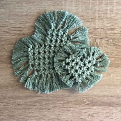 Sottotazza Macramè - MacraLu di Ludovica Mazzanti