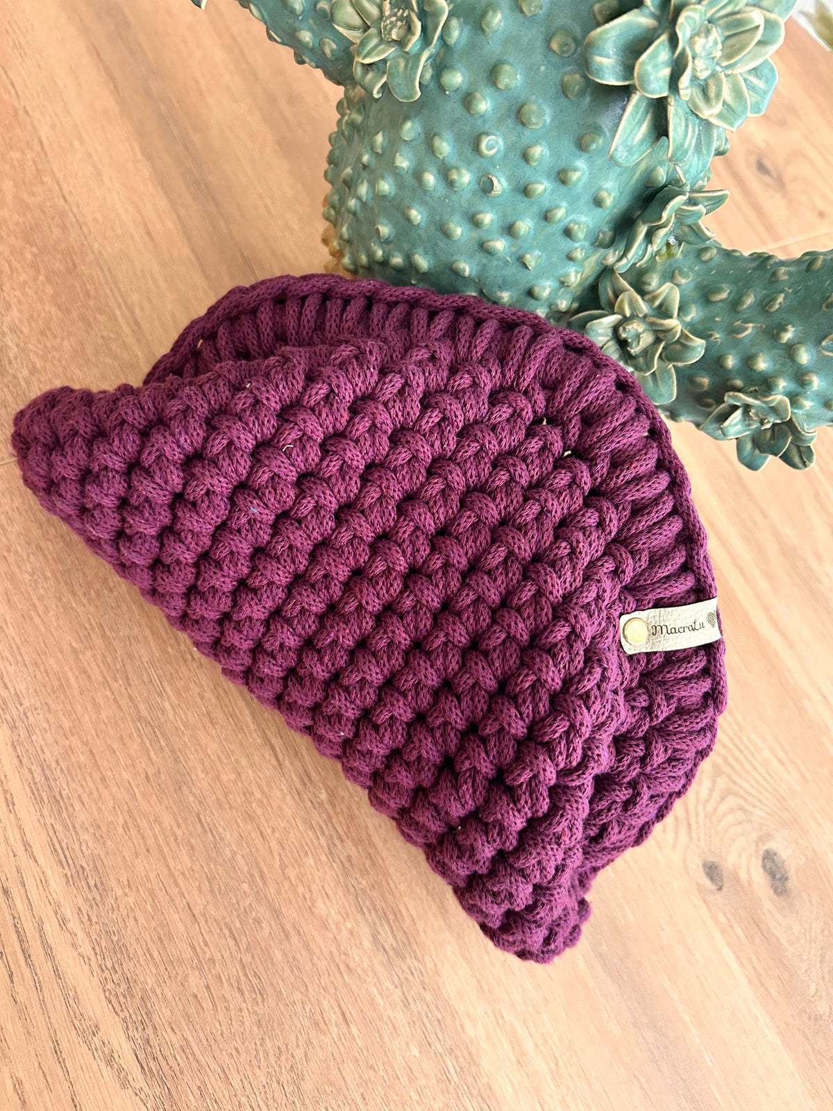 Sally Aubergine • Clutch Bag • Uncinetto