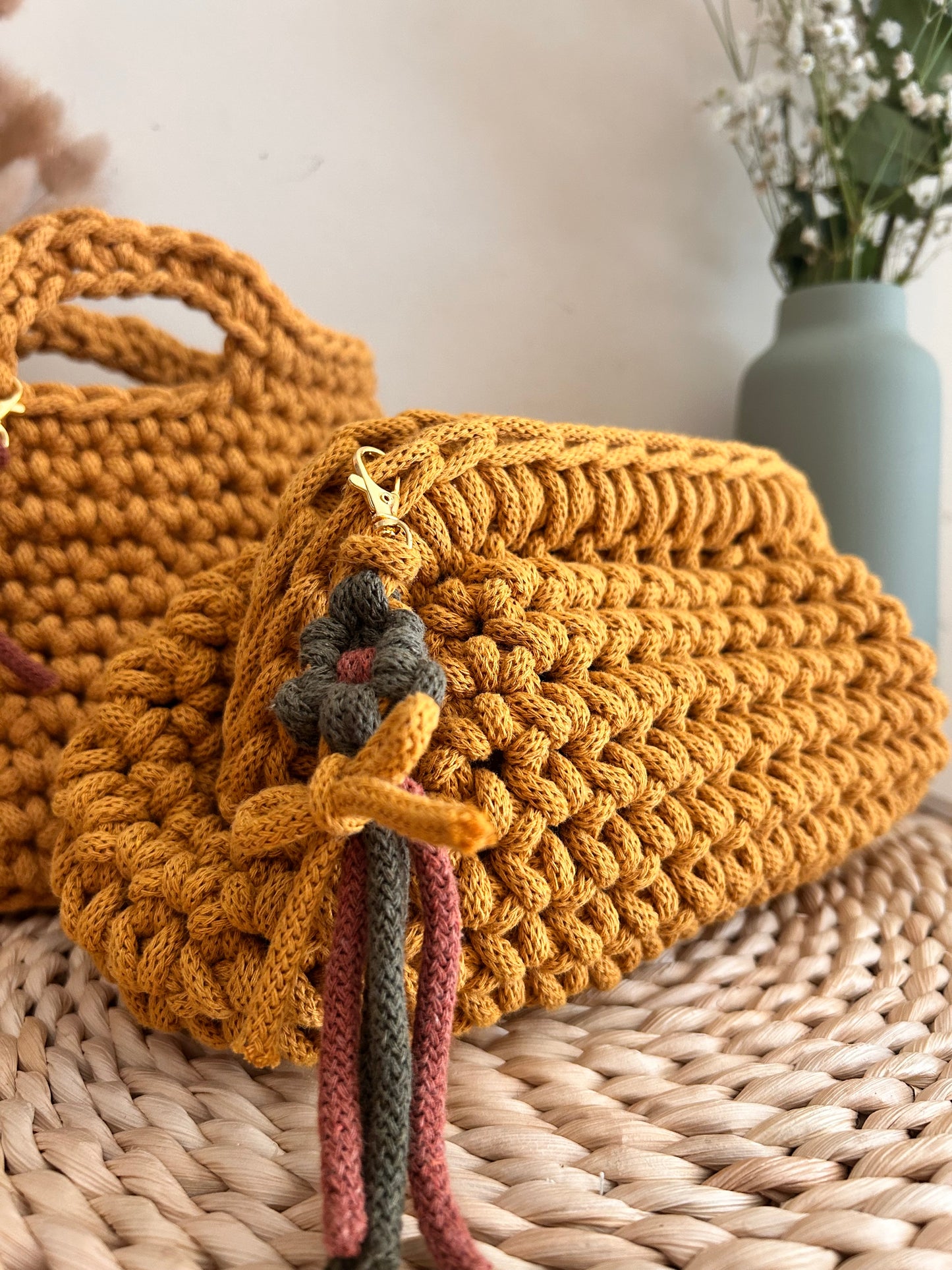 Olga Clutch Bag uncinetto - MacraLu di Ludovica Mazzanti