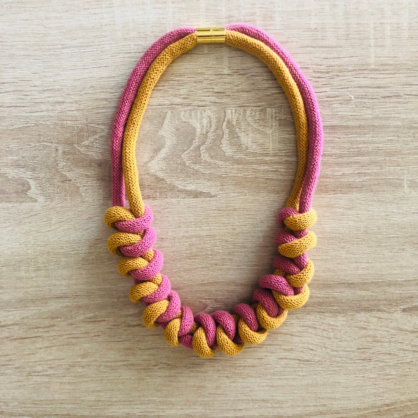 Collane in cotone - MacraLu di Ludovica Mazzanti