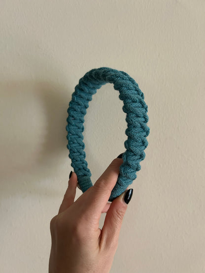 Cerchietto Capelli Macrame - MacraLu di Ludovica Mazzanti