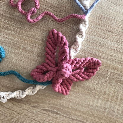 Ghirlanda nascita Mariposa - MacraLu di Ludovica Mazzanti