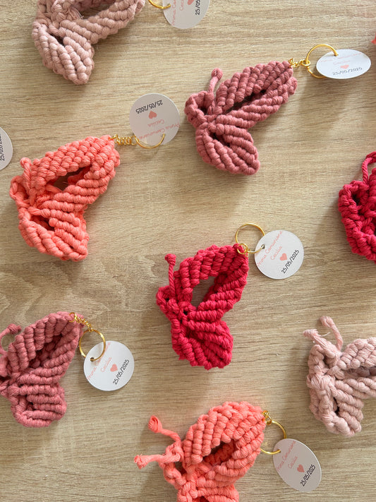 Farfalle in macramè - MacraLu di Ludovica Mazzanti