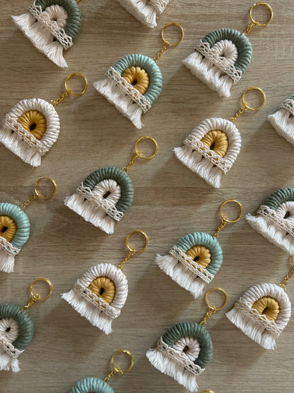 Arcobaleno bomboniera in Macramè - MacraLu di Ludovica Mazzanti