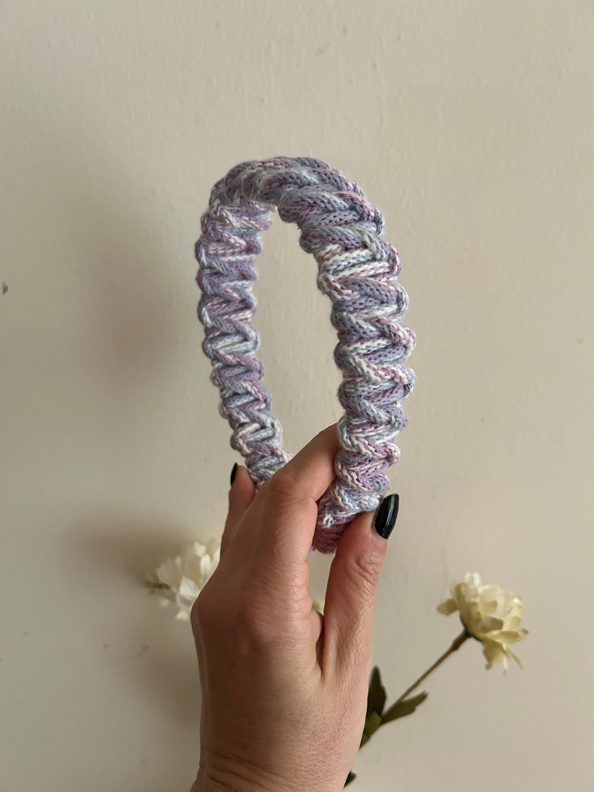 Cerchietto Capelli Macrame - MacraLu di Ludovica Mazzanti