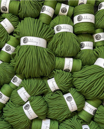 Moss Green - Nuovo colore Bobbiny - F/W 25/26 - MacraLu di Ludovica Mazzanti