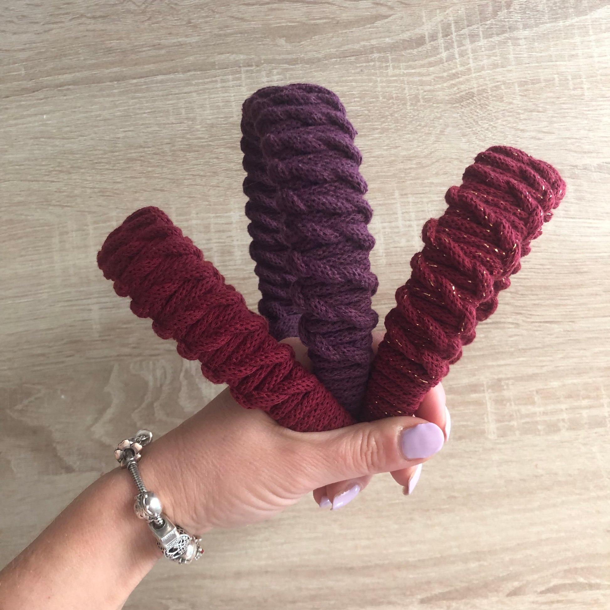 Cerchietto Capelli Macrame - MacraLu di Ludovica Mazzanti