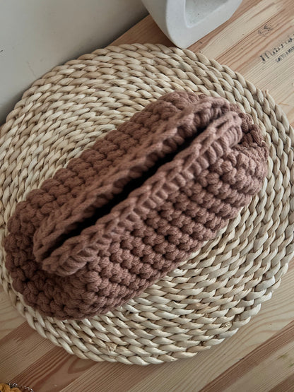 Olga Clutch Bag uncinetto - MacraLu di Ludovica Mazzanti