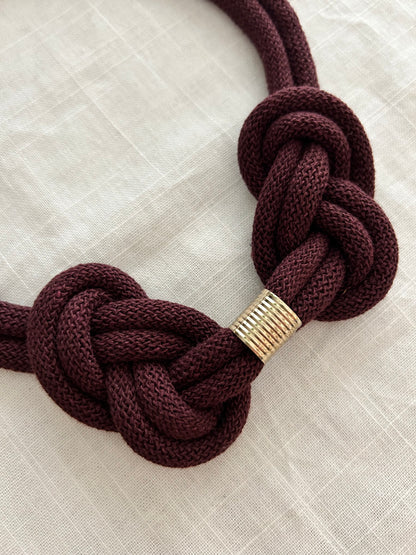 Collane in cotone - MacraLu di Ludovica Mazzanti