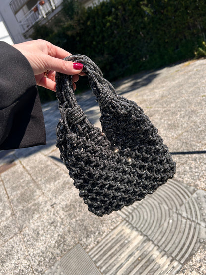 Borsa Infinity Strass • Macramè
