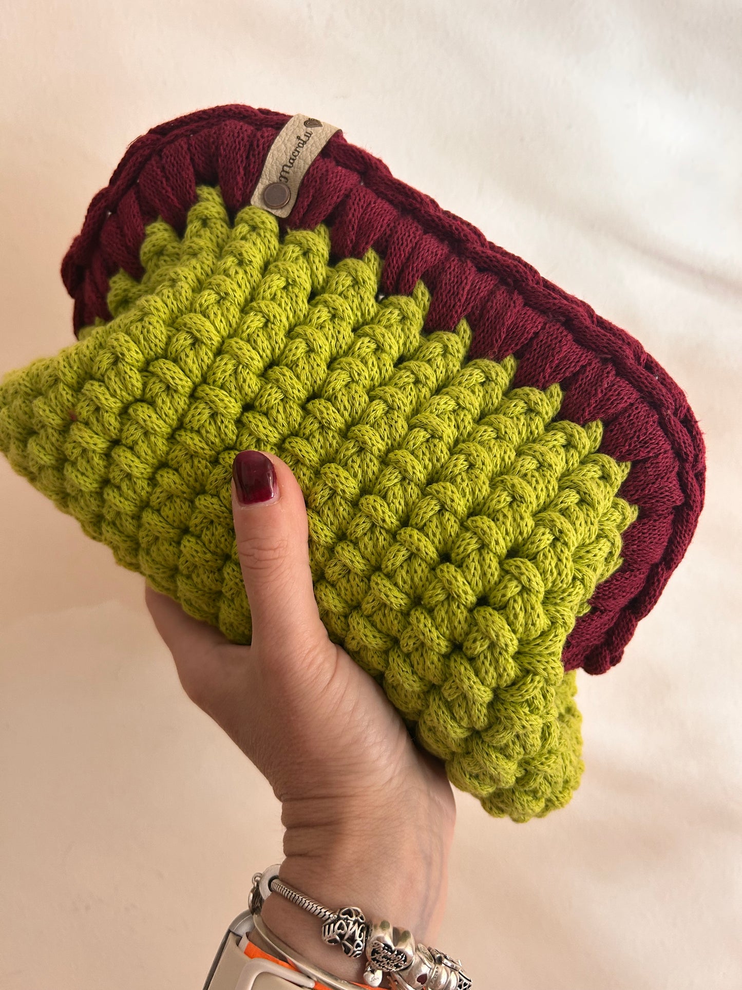 Olga Clutch Bag uncinetto - MacraLu di Ludovica Mazzanti