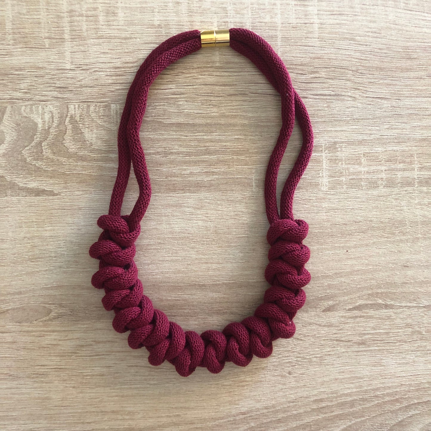 Collane in cotone - MacraLu di Ludovica Mazzanti