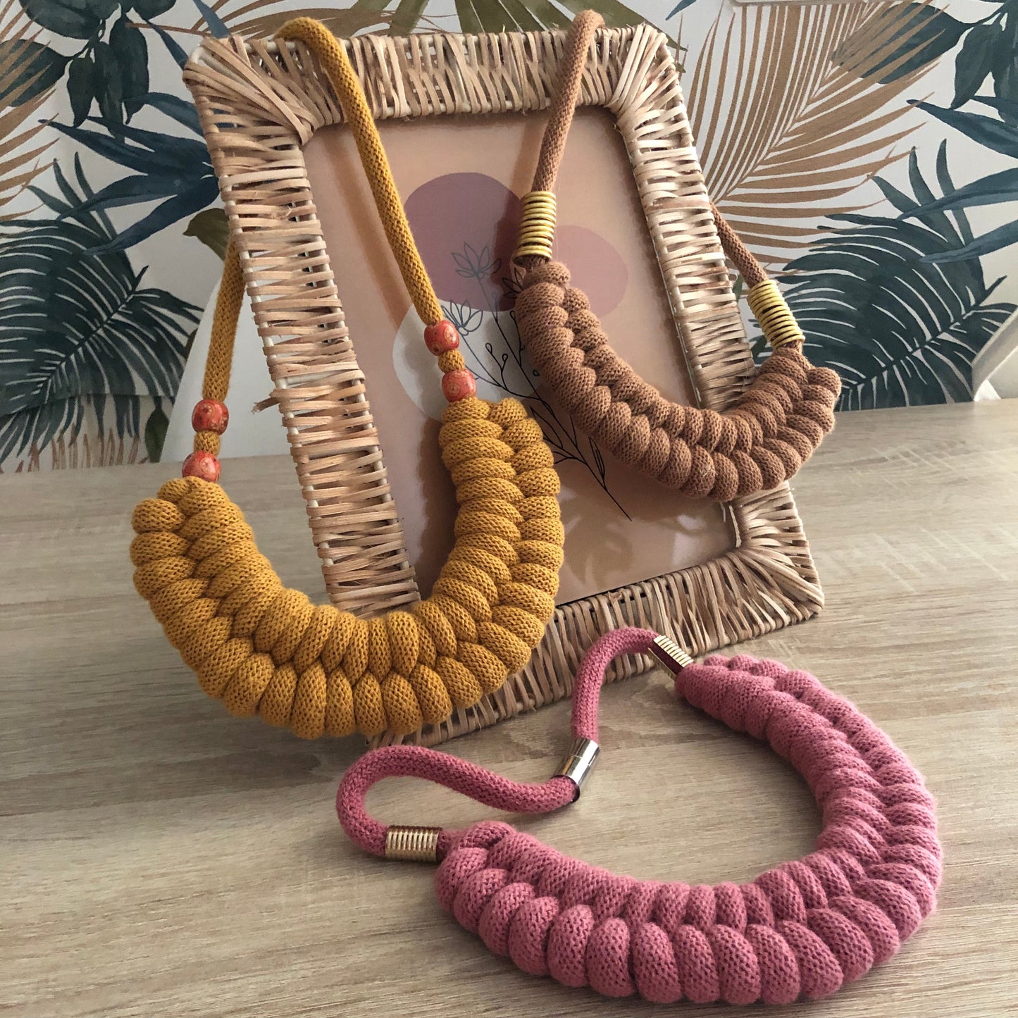 Collane in cotone - MacraLu di Ludovica Mazzanti