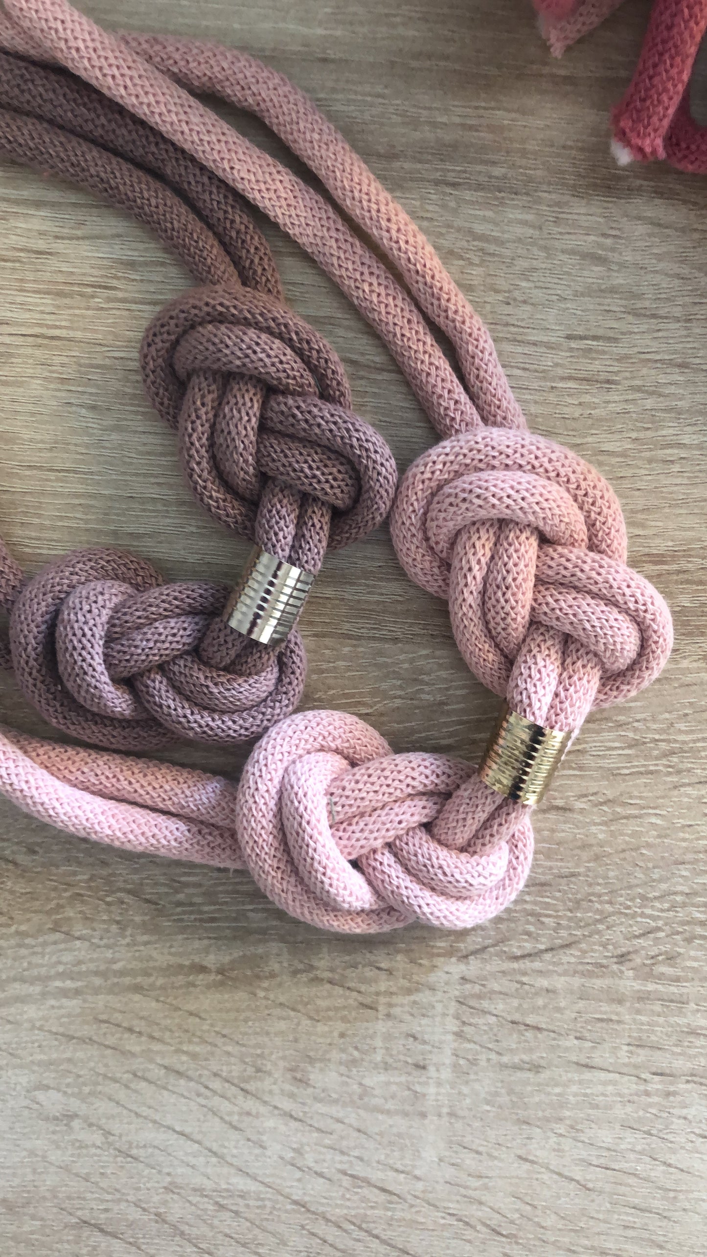 Collane in cotone - MacraLu di Ludovica Mazzanti