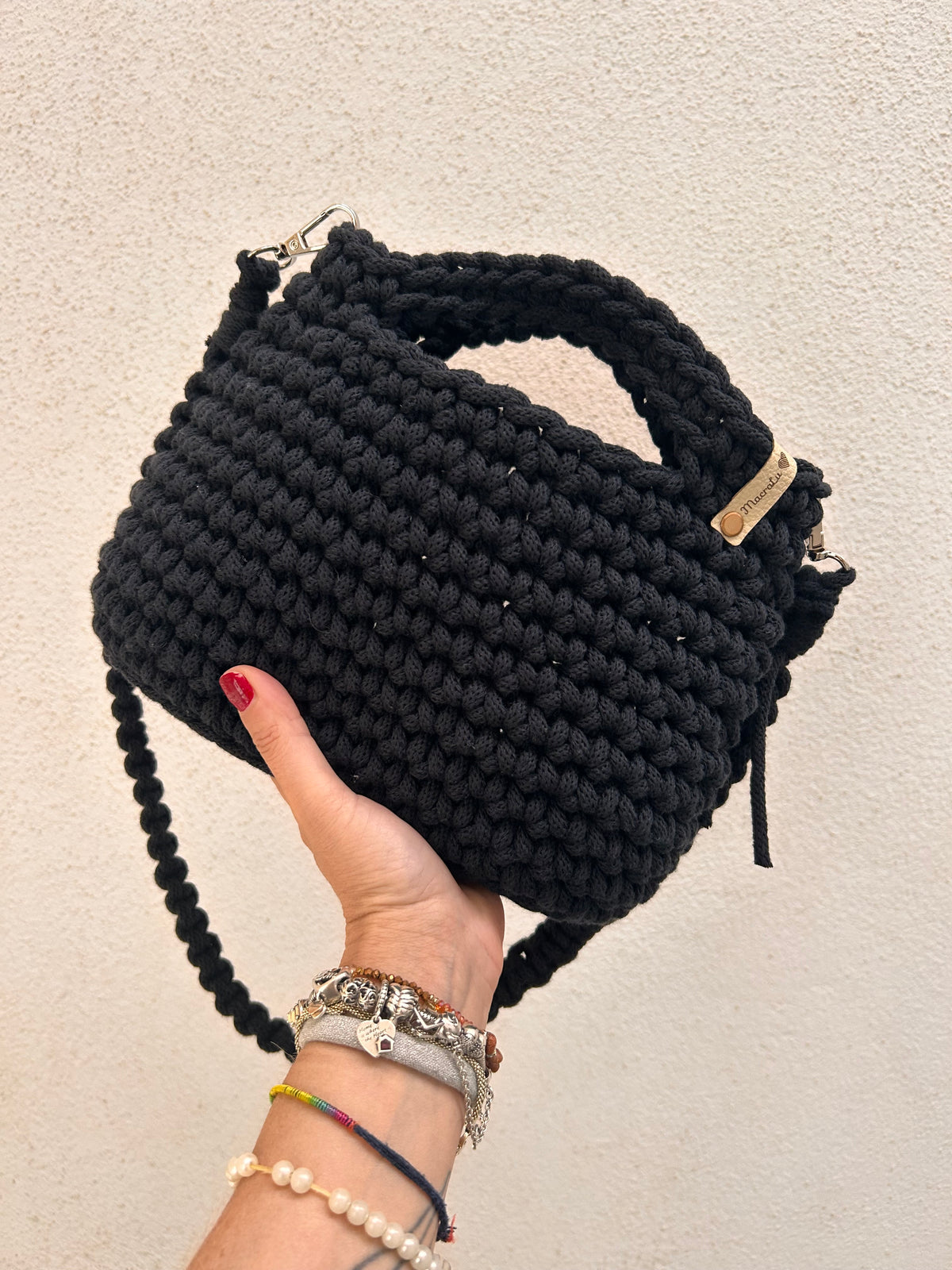 Borsa Camelia Uncinetto - Clutch Bag Handmade