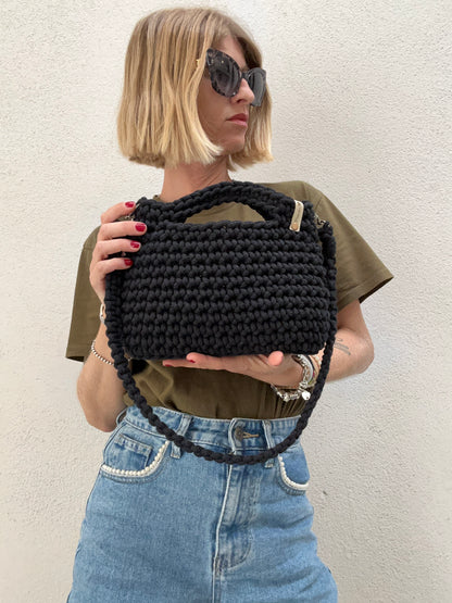 Borsa Camelia Uncinetto - Clutch Bag Handmade