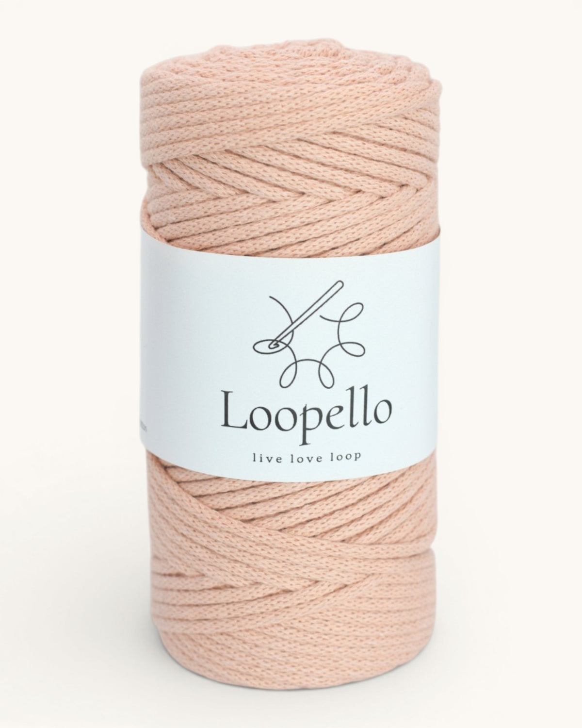 Filati Loopello in cotone intrecciato per macramè e uncinetto