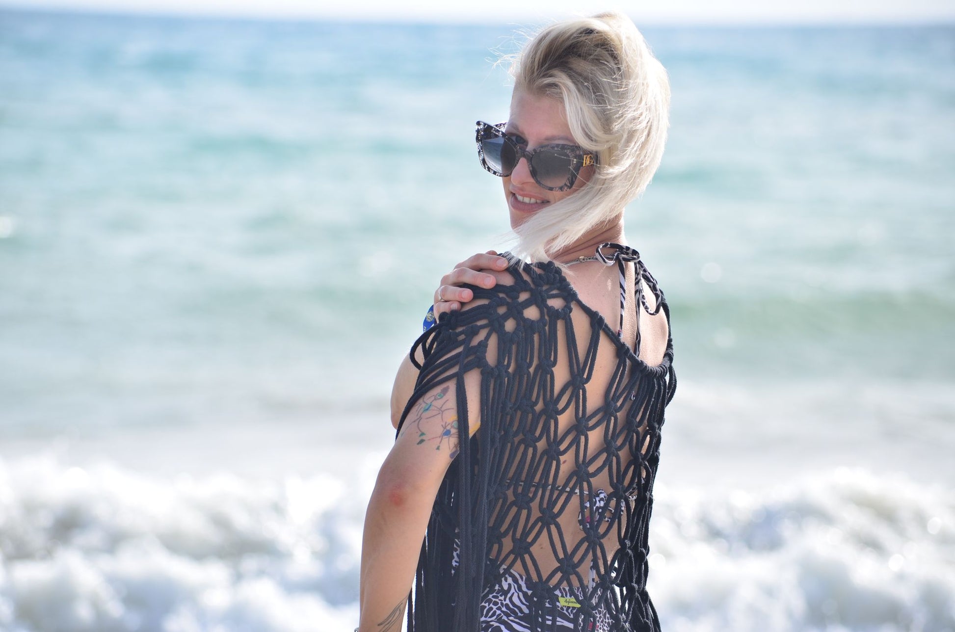 Gilet in Macrame - MacraLu di Ludovica Mazzanti