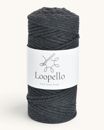 Filati Loopello in cotone intrecciato per macramè e uncinetto