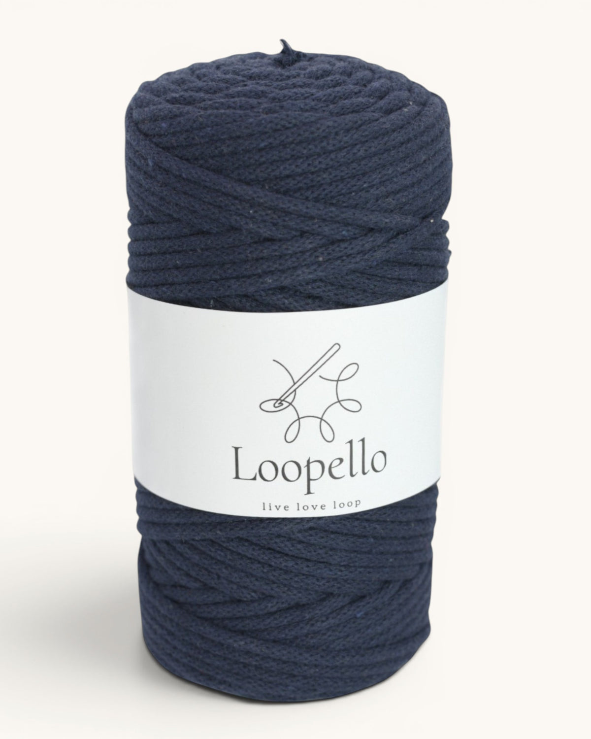 Filati Loopello in cotone intrecciato per macramè e uncinetto