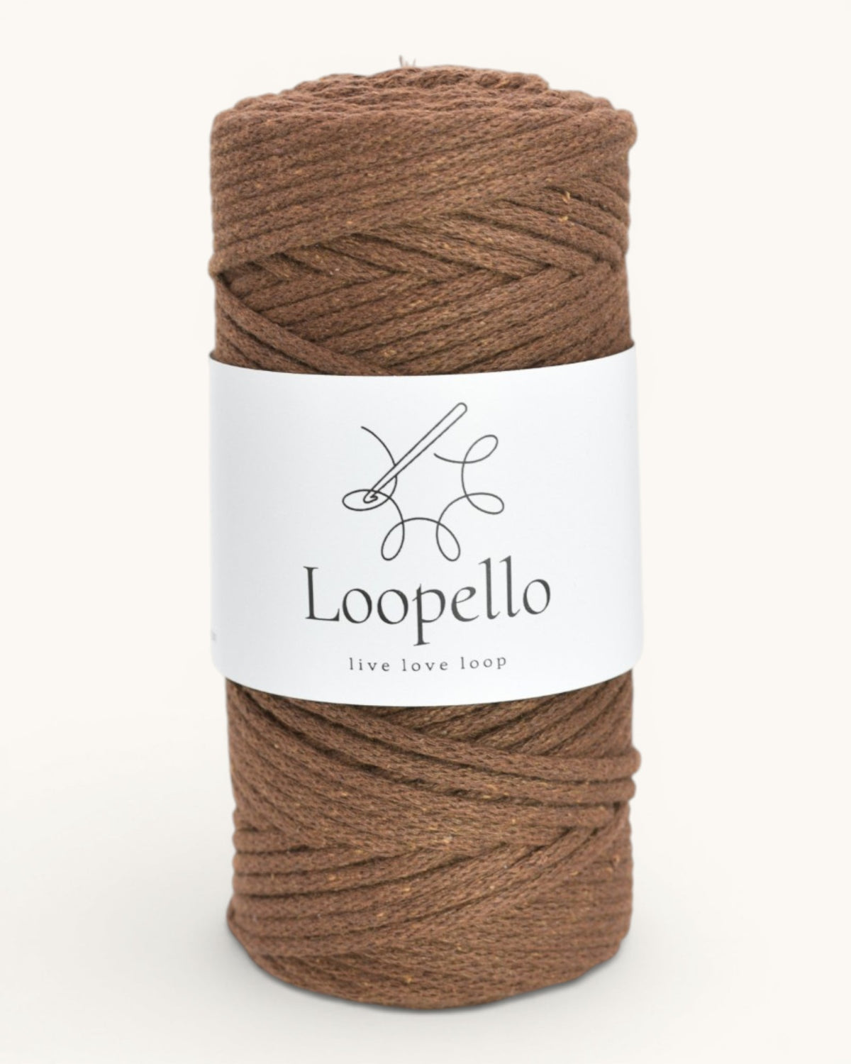 Filati Loopello in cotone intrecciato per macramè e uncinetto