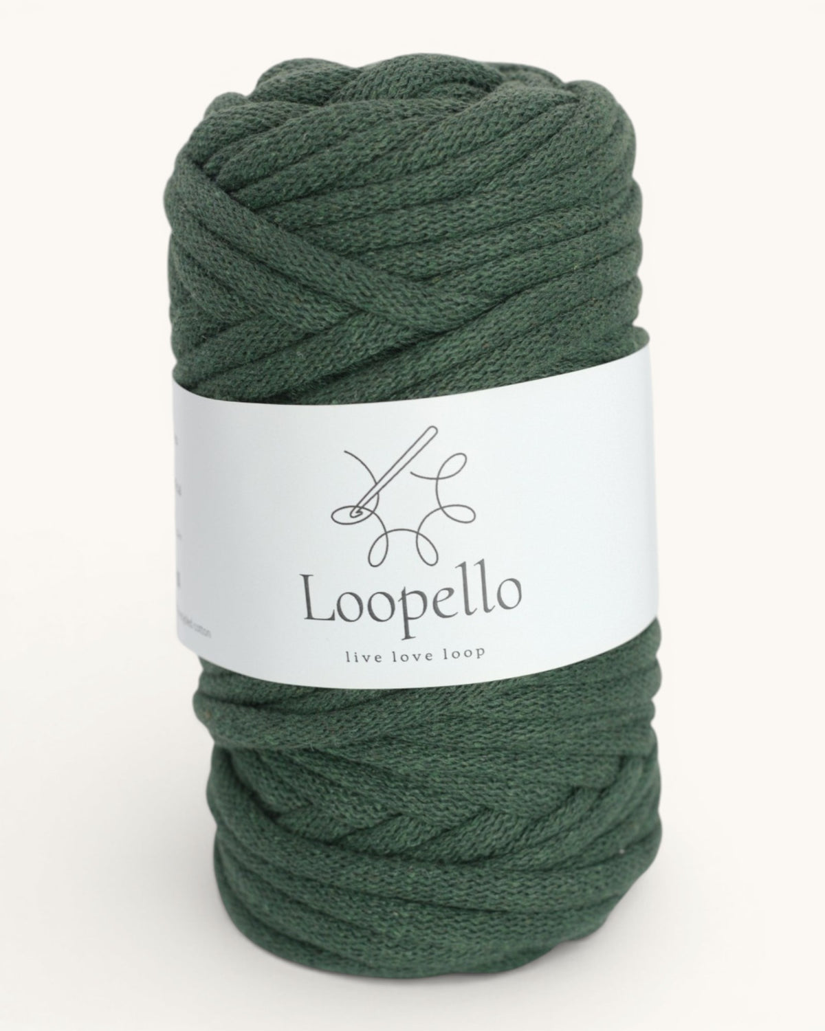 Filati Loopello in cotone intrecciato per macramè e uncinetto