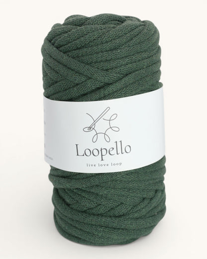 Filati Loopello in cotone intrecciato per macramè e uncinetto