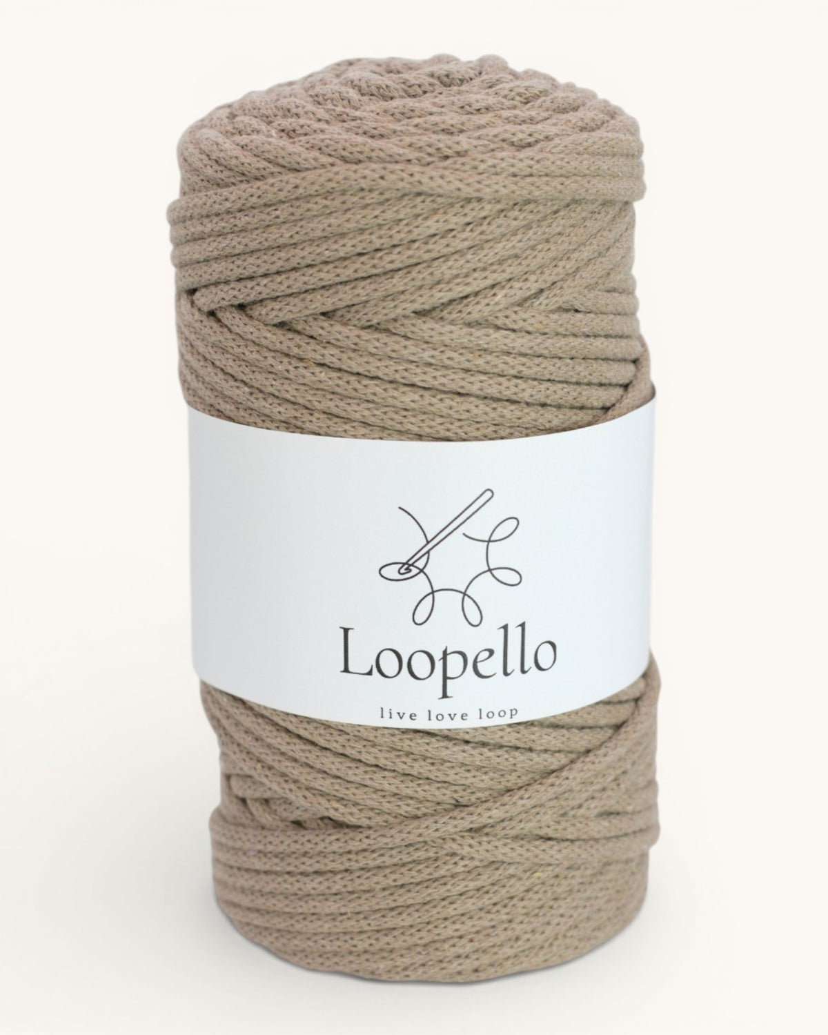 Filati Loopello in cotone intrecciato per macramè e uncinetto