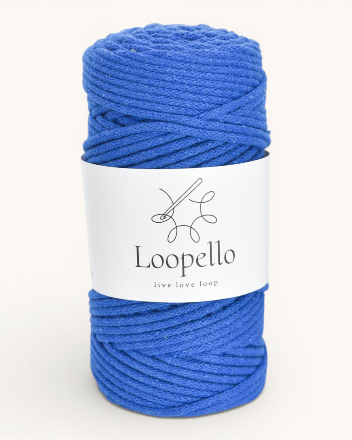 Filati Loopello in cotone intrecciato per macramè e uncinetto