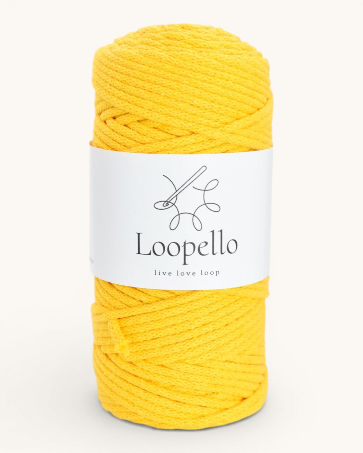 Filati Loopello in cotone intrecciato per macramè e uncinetto