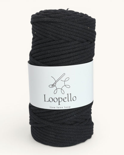 Filati Loopello in cotone intrecciato per macramè e uncinetto