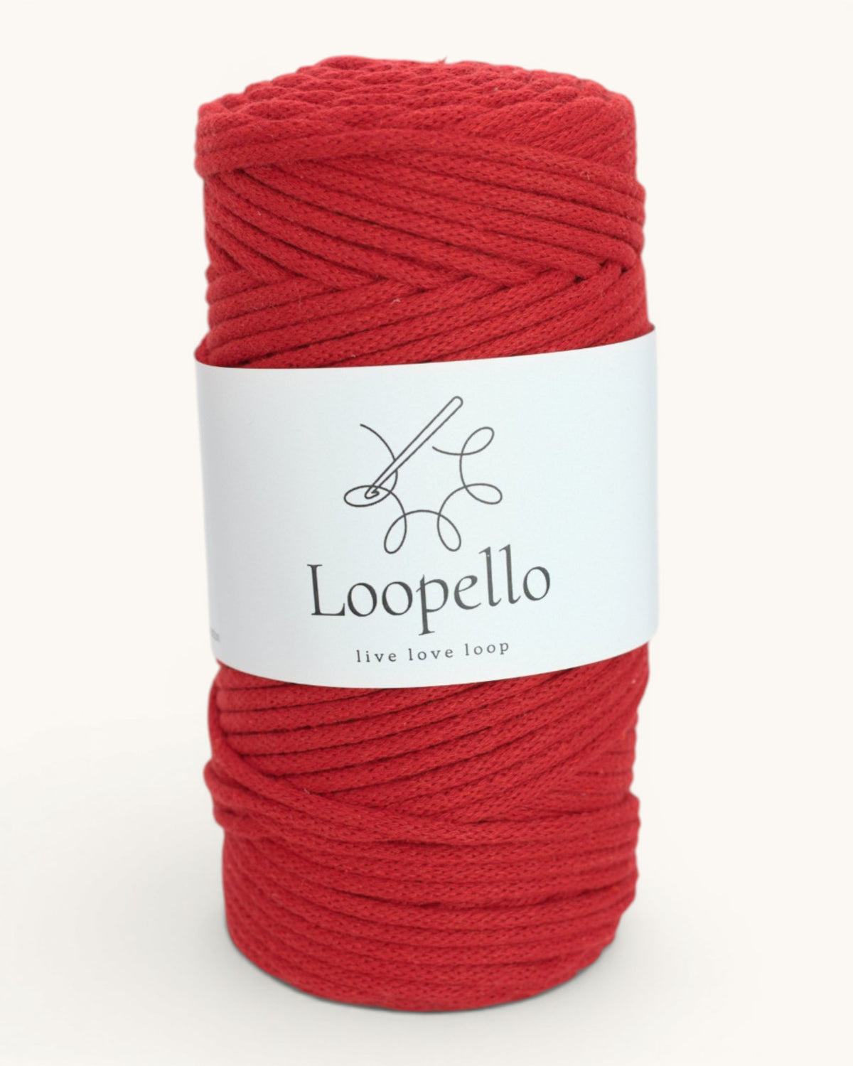 Filati Loopello in cotone intrecciato per macramè e uncinetto