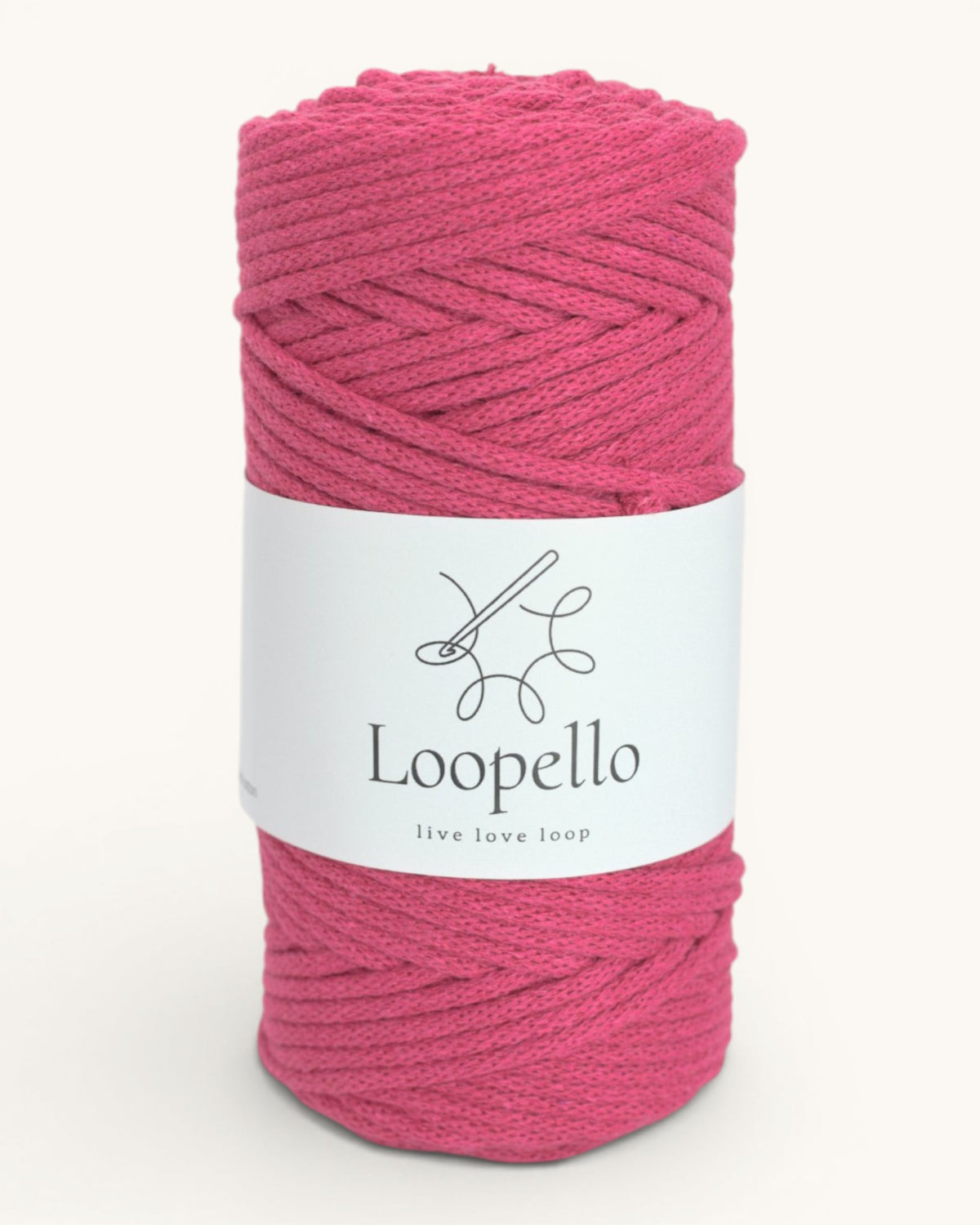 Filati Loopello in cotone intrecciato per macramè e uncinetto