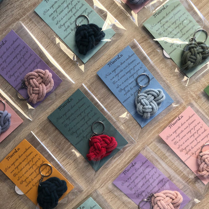 Segnaposto bomboniera gadget nascita nuvola Macramè - MacraLu di Ludovica Mazzanti